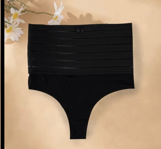 Wow Peach String Shaper Zwart Maat XL | New Thong Shaper | Corrigerend String | Onzichtbare String | String Met Hoge Taille | Shape Wear | High Waist String |Dames | Correctie Ondergoed|Naadloos String | Seamless Thong | Afslank 5 Wow Peach String Shaper Zwart Maat XL | New Thong Shaper | Corrigerend String | Onzichtbare String | String Met Hoge Taille | Shape Wear | High Waist String |Dames | Correctie Ondergoed|Naadloos String | Seamless Thong | Afslank - Afbeelding 5