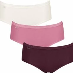 Sloggi Basic+ Midi C3P Dames Onderbroek - Maat 42 -Lingerie-Dames-Badmode Winkel 550x510