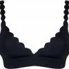MAGIC Bodyfashion Scallop Bralette Vrouwen Beha Zwart - Maat M