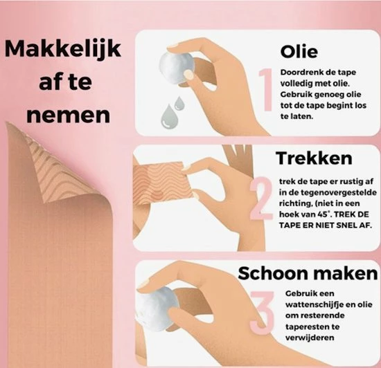 Merkloos Boobtape 7 Merkloos Boobtape - Afbeelding 7