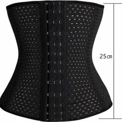 Relouka Shapewear Dames - Waist Shaper - Corset - Korset Buik - Korset Corrigerend - Zwart - Size M -Lingerie-Dames-Badmode Winkel 550x533 4