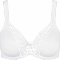 Triumph Modern Lace+Cotton W Vrouwen Beha - WHITE - Maat F75
