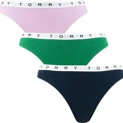 Tommy Hilfiger Dames 3P Strings Basic Multi III - S