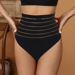 Wow Peach String Shaper Zwart Maat XL | New Thong Shaper | Corrigerend String | Onzichtbare String | String Met Hoge Taille | Shape Wear | High Waist String |Dames | Correctie Ondergoed|Naadloos String | Seamless Thong | Afslank