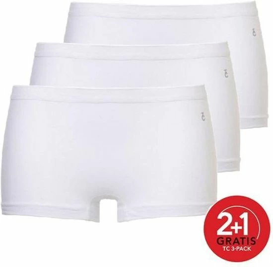 Ten Cate Short 3Pack Basic Wit - Maat S 20 Ten Cate Short 3Pack Basic Wit - Maat S - Afbeelding 20