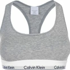Calvin Klein Modern Cotton Top Dames - Grijs - Maat S -Lingerie-Dames-Badmode Winkel 550x537 3