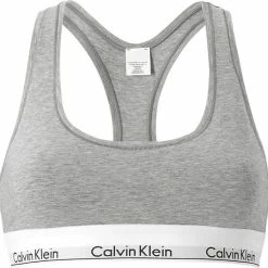 Calvin Klein Modern Cotton Top Dames - Grijs - Maat S -Lingerie-Dames-Badmode Winkel 550x538