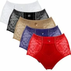 Merkloos JC 5-Pack Licht Corrigerende Dames Slips H201 Ass Maat L