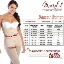 MariaE Maria E Colombiaanse Faja FQ102 Beige L - Drukpak BBL Liposuctie Buikwandcorrectie Postoperatief 14 MariaE Maria E Colombiaanse Faja FQ102 Beige L - Drukpak BBL Liposuctie Buikwandcorrectie Postoperatief -Lingerie-Dames-Badmode Winkel 550x545