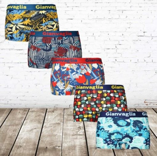 Gianvaglia Katoenen Dames Boxers Print GVG-8802 -Gianvaglia-M-Boxershorts