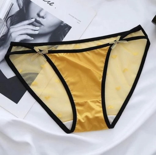 Merkloos Pure-Soft Satijnen Comfortabele Slipjes (4 - Pack ) Maat M -Lingerie-Dames-Badmode Winkel 550x548 5