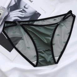 Merkloos Pure-Soft Satijnen Comfortabele Slipjes (4 - Pack ) Maat M -Lingerie-Dames-Badmode Winkel 550x549 5