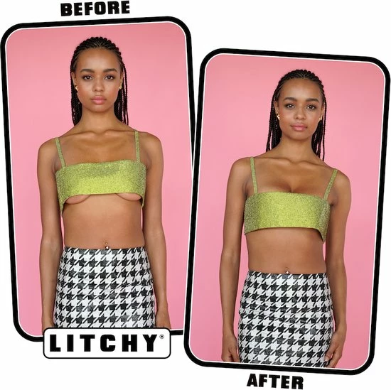 Litchy Boob Tape - Boobtape - Fashion Tape - BH Tape - 5 Meter - Wood 8 Litchy Boob Tape - Boobtape - Fashion Tape - BH Tape - 5 Meter - Wood - Afbeelding 8