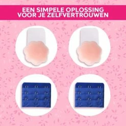 Vivefly Healthcare Mamilla - Tepelbedekkers - Twee Paar - Gratis BH Extender- Harde Tepels - Tepelhoedje - Festival -Lingerie-Dames-Badmode Winkel 550x550 228