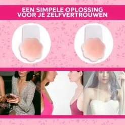 Vivefly Healthcare Mamilla - Tepelbedekkers - Twee Paar - Gratis BH Extender- Harde Tepels - Tepelhoedje - Festival -Lingerie-Dames-Badmode Winkel 550x550 230