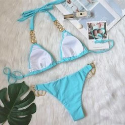 Merkloos Zomer Uitverkoop - Trendy Bikini - Juwelen Bikini's - Bikini - Strandmode - Hippe BikiniZ -Lingerie-Dames-Badmode Winkel 550x550 343