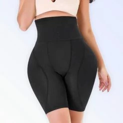 Wow Peach - Heup & Billenlift Met Pads Broekje - High Waist - Corrigerend Ondergoed - Zwart - X-Large -Lingerie-Dames-Badmode Winkel 550x550 367