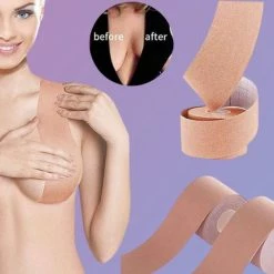 Inodes Boob Tape 5 Meter (5,0 Cm Breed) - Bruin - Plak BH - Strapless BH + Inclusief Tepelcovers -Lingerie-Dames-Badmode Winkel 550x550 376