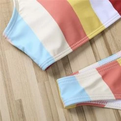 Merkloos Bikini Dames -Bikini Sets - Gestreept Bikini - Bikini Zomer 2022 - Maat XS -Lingerie-Dames-Badmode Winkel 550x550 63