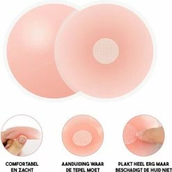 Ronyse Tepelcovers - Set Van 3 Paar - Nipple Covers - Siliconen Tepelbedekkers - Tepelpads - Herbruikbaar - Tepelplakkers - Tepelstickers - Ronde Boob Tape Voor Tepels 11 Ronyse Tepelcovers - Set Van 3 Paar - Nipple Covers - Siliconen Tepelbedekkers - Tepelpads - Herbruikbaar - Tepelplakkers - Tepelstickers - Ronde Boob Tape Voor Tepels -Lingerie-Dames-Badmode Winkel 550x552 3