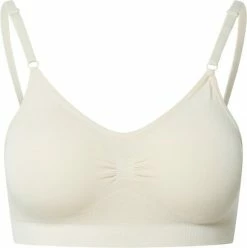 MAGIC Bodyfashion Bamboo Comfort Bra With Spaghetti Straps Cream Vrouwen - Maat L -Lingerie-Dames-Badmode Winkel 550x553 2