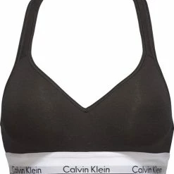 Calvin Klein Modern Cotton Bralette Met Cup Dames - Zwart - Maat L