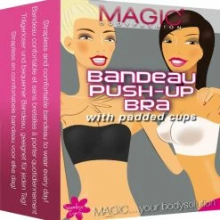 MAGIC Bodyfashion Bandeau Bra Zwart Vrouwen - Maat M -Lingerie-Dames-Badmode Winkel 550x565 3