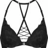Hunkemöller Dames Lingerie Voorgevormde Beugel Bh Lillian - Zwart - Maat C75