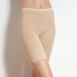 Sloggi Basic+ Dames Short Lange Pijp - Huidskleur - Maat 40 -Lingerie-Dames-Badmode Winkel 550x579 4