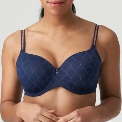 PrimaDonna Twist Chryso Voorgevormde Beugel Bh 0241960 Saffier Blue - Maat 80E