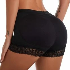 Sara Shop Butt Lifter - Slipje Met Vulling - Shapewear Voor Billen - Corrigerend Ondergoed Dames - Tummy Control - Buttlifter- Volle Billen -Zwart / Maat S - Topkwaliteit -Lingerie-Dames-Badmode Winkel 550x587