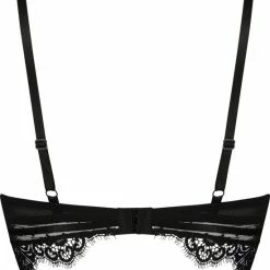 Hunkemöller Dames Lingerie Voorgevormde Longline Beugel Bh Marilee - Zwart - Maat C90 -Lingerie-Dames-Badmode Winkel 550x601 11