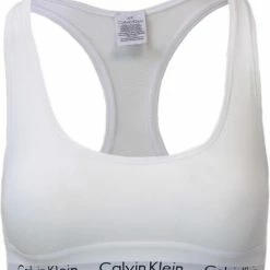 Calvin Klein Modern Cotton Top Dames - Wit - Maat L -Lingerie-Dames-Badmode Winkel 550x606 6