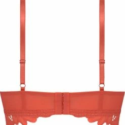 Hunkemöller Dames Lingerie Voorgevormde Longline Bh Zonder Beugel Shiloh - Rood - Maat C85 -Lingerie-Dames-Badmode Winkel 550x606 8