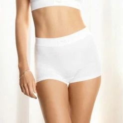 Sloggi Double Comfort Dames Short Comfort Slip - Zwart - Maat 40