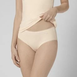 Sloggi Dames Basic Midi GO Organische Slip 2-pack - Creme - L -Lingerie-Dames-Badmode Winkel 550x611 11