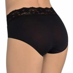 Sloggi Romance Dames Midi Slip Met Kant - Zwart - Maat 44 -Lingerie-Dames-Badmode Winkel 550x611 84