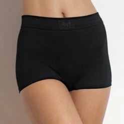 Sloggi Double Comfort Dames Short Comfort Slip - Zwart - Maat 40 -Lingerie-Dames-Badmode Winkel 550x612 3