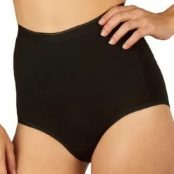 Ten Cate 2-Pack High Waist Dames Slip - Taille - XL - Zwart