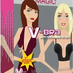 MAGIC Bodyfashion V-Bra Zwart Vrouwen - Maat 70D -Lingerie-Dames-Badmode Winkel 550x628 2