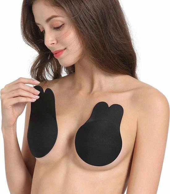 KELERINO. Plak BH Push Up - Onzichtbaar, Herbruikbaar En Liftend Zwart - Cup C / D Multipack Plakbeha C /D 3 KELERINO. Plak BH Push Up - Onzichtbaar, Herbruikbaar En Liftend Zwart - Cup C / D Multipack Plakbeha C /D - Afbeelding 3