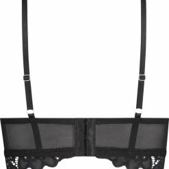 Hunkemöller Dames Lingerie Voorgevormde Longline Bh Zonder Beugel Shiloh - Zwart - Maat C80 -Lingerie-Dames-Badmode Winkel 550x631 3