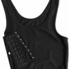 Merkloos Transgender Chest Binder - Zwart - Maat S