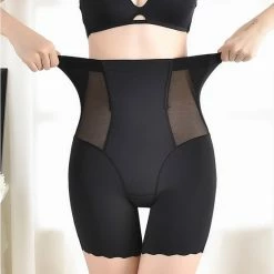 Merkloos Shapewear En Anti Schuurbroekje In één – Corrigerend Ondergoed Met Lange Pijpen – Maat XL – Zwart 6 Merkloos Shapewear En Anti Schuurbroekje In één – Corrigerend Ondergoed Met Lange Pijpen – Maat XL – Zwart -Lingerie-Dames-Badmode Winkel 550x637 1