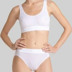 Sloggi Double Comfort Dames Top Comfort - Wit - Maat 42 -Lingerie-Dames-Badmode Winkel 550x638