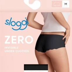 Sloggi - Sloggi ZERO Cotton Short - BLACK - Vrouwen - Maat S -Lingerie-Dames-Badmode Winkel 550x641 10