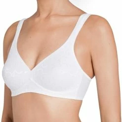 Triumph Elegant Cotton N Beha - Wit - Maat B90 -Lingerie-Dames-Badmode Winkel 550x642
