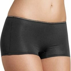 Sloggi Feel Sensational Dames Short - Zwart - Maat 36 -Lingerie-Dames-Badmode Winkel 550x649 4