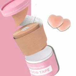 Merkloos Jolie Belle Boob Tape - Plak BH - Boobtape - Push Up - Fashion Tape - Nipple Cover - Borst Tape - BH Tape - Bra Tape