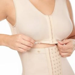 MariaE Maria E Colombiaanse Faja FQ102 Beige L - Drukpak BBL Liposuctie Buikwandcorrectie Postoperatief 12 MariaE Maria E Colombiaanse Faja FQ102 Beige L - Drukpak BBL Liposuctie Buikwandcorrectie Postoperatief -Lingerie-Dames-Badmode Winkel 550x652 4